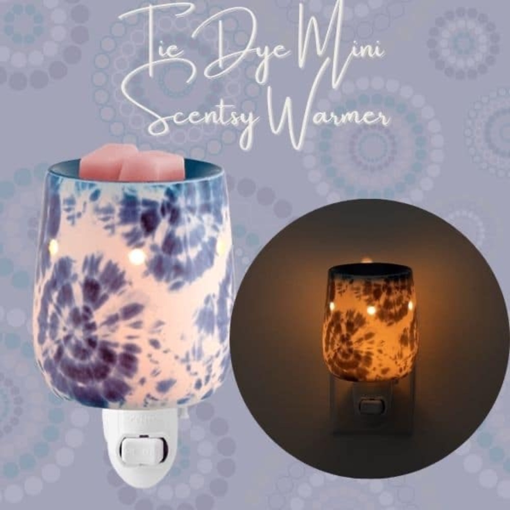Tie Dye Mini Scentsy Warmer
